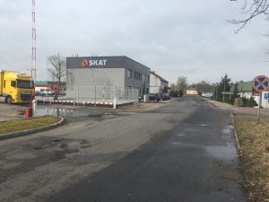 Centrum Logistyczne firmy "SKAT" w Rzepinie